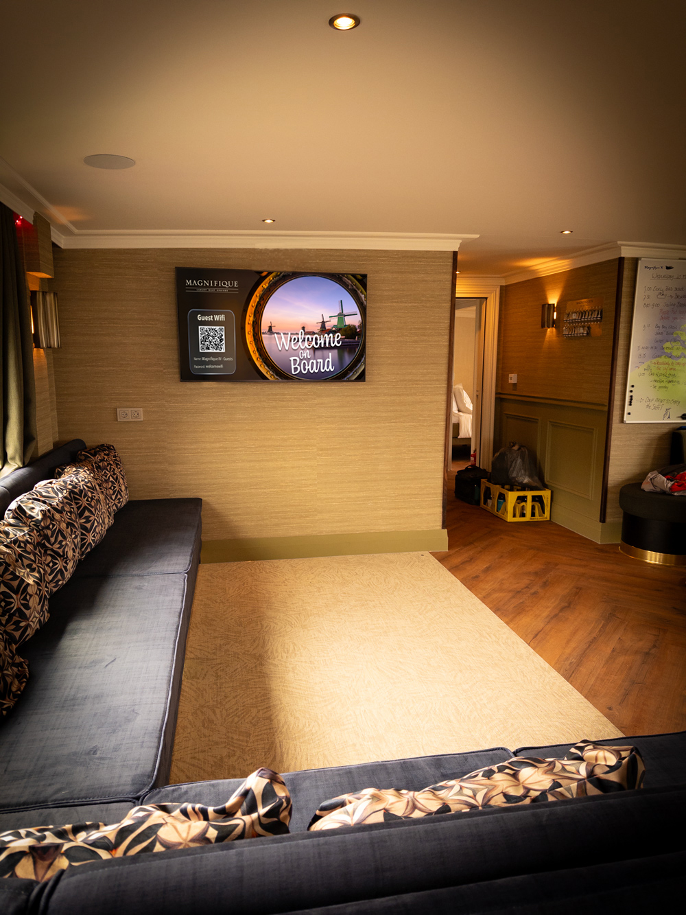 LG Hospitality TV en Pro:Centric Cloud voor Magnifique X projectbeeld