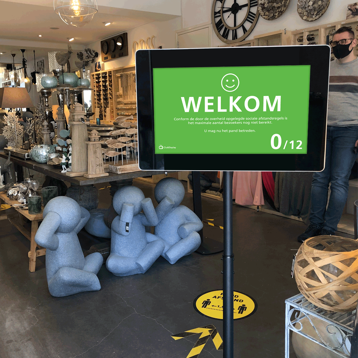 Bezoekerstelsysteem voor De Drie Linden Domburg