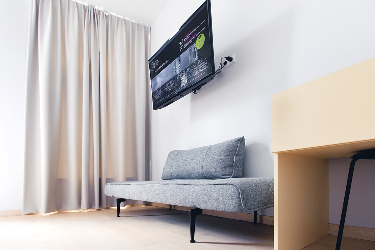 Hotel TV met Chromecast casting