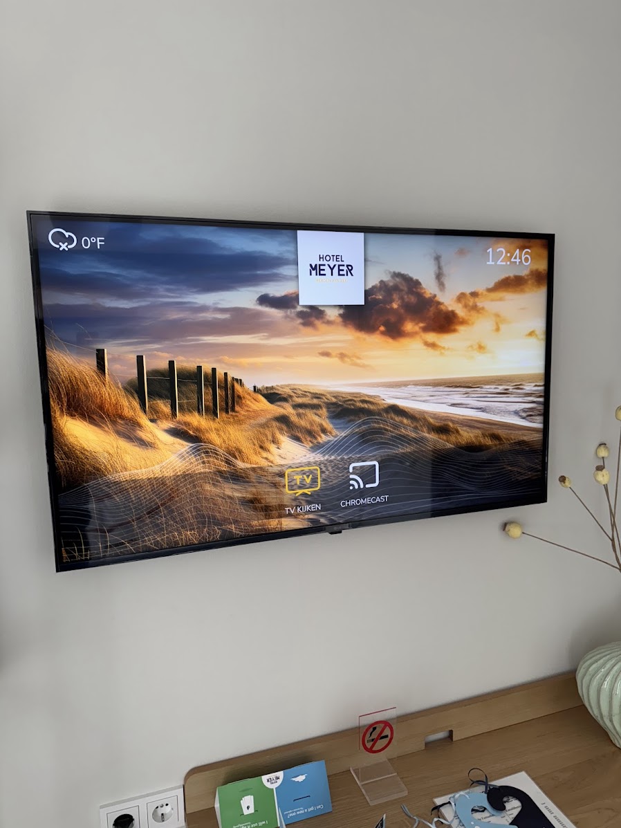 Hospitality TV met Hotel Meyer welkomstscherm